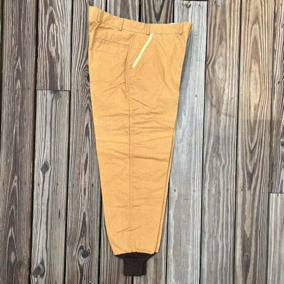 Vtg Canvas Hunting Pants Sears Army Duck Fishing Cumberland Tapatco Mens 38 x 31